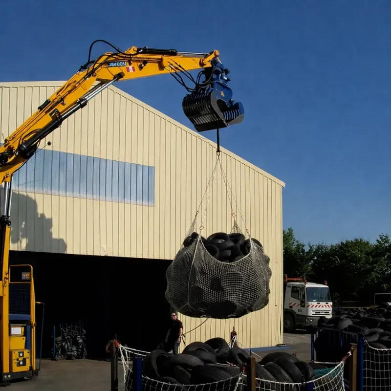 Filet de levage fil 4.75mm maille 50mm