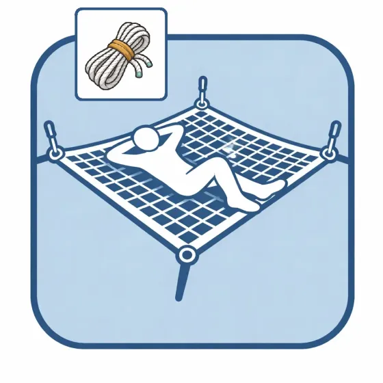 corde au m&egrave;tre, la&ccedil;age trampoline fil nylon 10 mm 8mm, vente en ligne