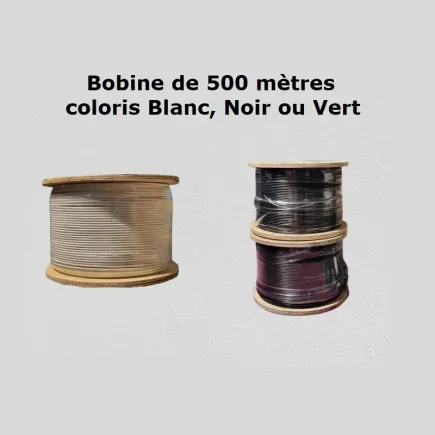 Cable acier avec gaine PVC activit&eacute; industrielle