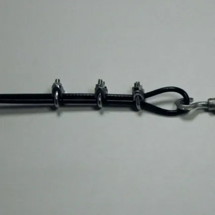 Cable acier avec gaine PVC activit&eacute; industrielle