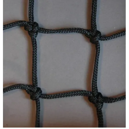 Filet  de s&eacute;curit&eacute;  : &empty; 4,75 mm - maille 50 mm -  Anti-chute NF EN 1263-1
