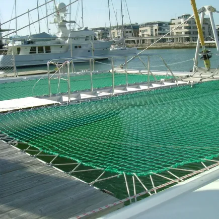 Filet de catamaran prix, filet de liaison noué vert