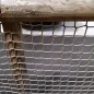 Filet sans n&oelig;uds beige fil &Oslash; 5mm maille 45 mm