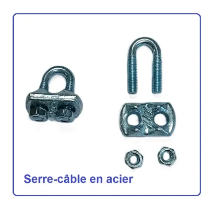 Garde corps ESCALIER cordage 10 mm